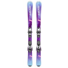 Горные Лыжи С Креплениями Head 2018-19 Joy Slr 2+Slr 4.5 Ac Brake 74 [I] Purple/Turquoise (См:77)