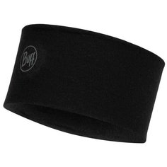 Повязка Buff Midweight Wool Solid размер One size, black