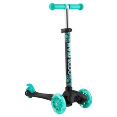 Самокат Maxiscoo 2021 Baby Черный С Бирюзой