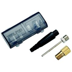 Набор Насадок Адаптеров Для Насоса Bbb Valve Kit Black