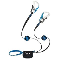 Усы Самостраховки Salewa Set Via Ferrata Ergo Zip Silver/ Royal Blue