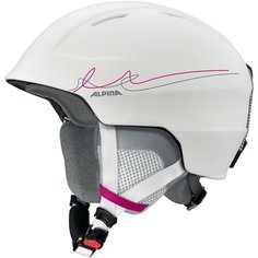 Зимний Шлем Alpina 2021-22 Chute White/Pink/Grey Matt (См:58-61)