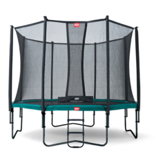 Батут Berg Favorit Regular 380 Green с сеткой Comfort