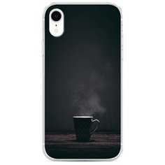 Силиконовый чехол "Пар из кружки" на Apple iPhone XR / Айфон XR Case Place