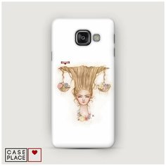 Чехол Пластиковый Samsung Galaxy A5 2016 Весы прическа Case Place