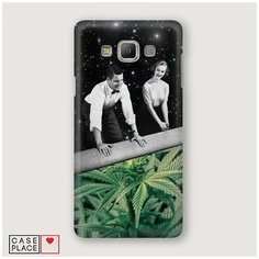 Чехол Пластиковый Samsung Galaxy A5 Ковер самокрут Case Place