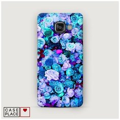 Чехол Пластиковый Samsung Galaxy A5 2016 Цветочный ковер Case Place