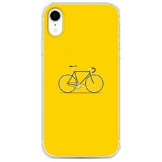 Силиконовый чехол "Хобби велосипед 1" на Apple iPhone XR / Айфон XR Case Place