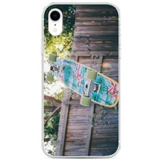 Силиконовый чехол "Хобби скейт 3" на Apple iPhone XR / Айфон XR Case Place