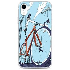 Силиконовый чехол "Хобби велосипед 10" на Apple iPhone XR / Айфон XR Case Place