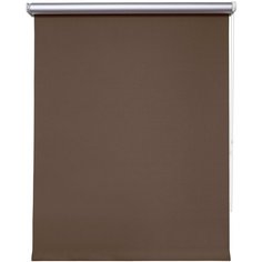 8077. Рулонная штора С/Н 050х175 Сильвер кофейный Уют