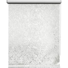 8090. Рулонная штора С/Н 100х175 Фрост белый Уют