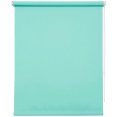 7564. Рулонная штора 060х175 Плайн аквамарин Уют