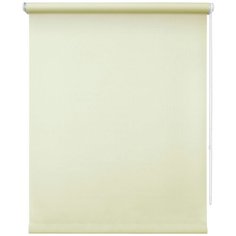 8000. Рулонная штора 040х175 Шантунг кремовый Уют