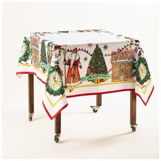 Скатерть квадратная "Зимняя сказка" Myatashop