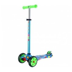 Самокат детский трехколесный Explore JETTA WT розовый/голубой