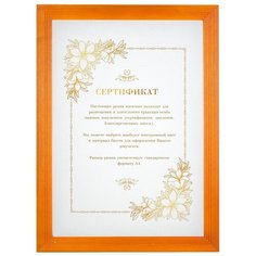 Фоторамка Mpa А4 21х29.7 см, клен