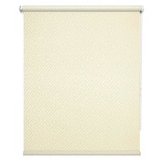8463. Рулонная штора 040х175 Лабиринт бежевый Уют