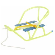 Nika Kids Санки кукольные, цвет лимонный