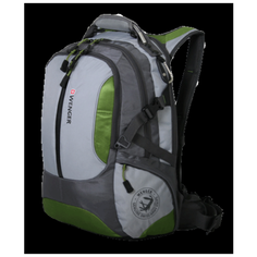 Рюкзак Wenger Large Volume Daypack 15", зелёный/серый, 36х17х50 см, 30 л