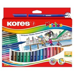 Фломастеры Korellos Kores 24 цвета 2 шт.