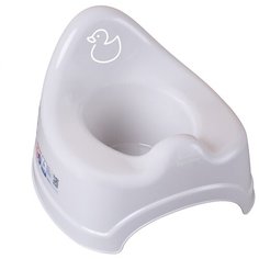 Горшок уточка (серый) Tega Baby