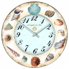 SvS Настенные часы SvS 4001103 Sea Ракушки СВС