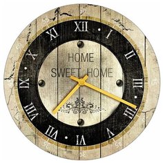 SvS Настенные часы SvS 3501004 Loft Home sweet home СВС
