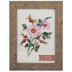 Рамка Gamma ПРК-12 15 х 21 см пластикс оргстеклом капучино 2 шт.