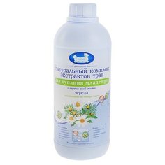 Наша Мама Натуральный комплекс экстрактов трав для купания малышей "Череда", 1000 мл