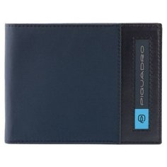 Кошелек Piquadro Bios, синий, 13x10x1,5 см