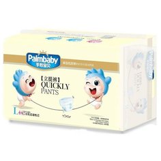 Palmbaby Подгузники-трусики Palmbaby L (9-14 кг), по японской технологии, 44 шт