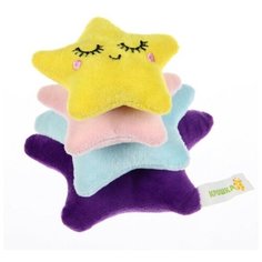 Крошка Я Развивающая пирамидка «Звёздочка», на липучках