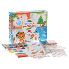 Школа талантов Набор для творчества Учимся рисовать, новый год 6910162
