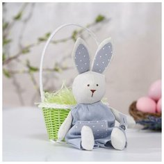 Milo toys Мягкая игрушка «Тепла и доброты!», зайчик