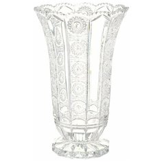 Ваза для цветов 35,5 см н/н Crystal Bohemia "VICTORIA 500 PK" богатая шлифовка / 104562