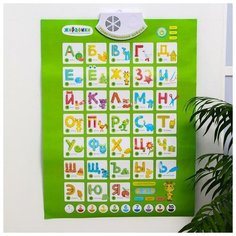 Жирафики Развивающий плакат «Пластилиновая азбука»