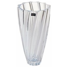 Ваза для цветов 30,5 см Crystalite Bohemia "Скаллоп /Без декора" / 060148