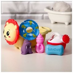 Крошка Я Набор игрушек для игры в ванной «Ванночка-Львенок»