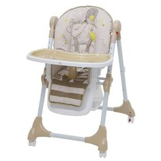 Polini Стульчик для кормления Polini kids Disney baby 470 «Медвежонок Винни», цвет макиато