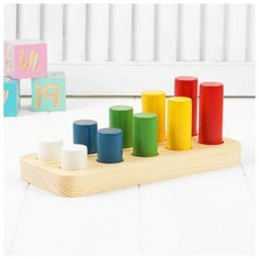 RNToys Головоломка «Логические цилиндры», 2 ряда