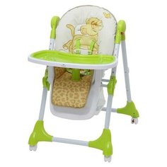 Polini Стульчик для кормления Polini kids Disney baby 470 «Король Лев », зелёный