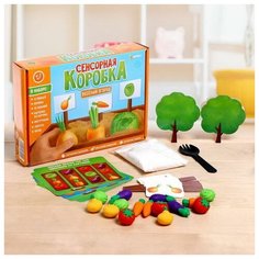 Сенсорная коробка ZABIAKA Веселый огород