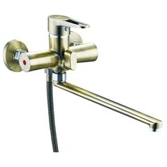 Смеситель для ванны, ZEGOR PUD7-A045-(К)Т, бронза