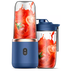 Портативный блендер Xiaomi Deerma Fruit Cup Navy Blue DEM-NU06