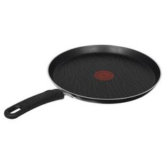 Сковорода-блинница Tefal Zebraa, 25 см черный