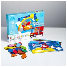 Лесная мастерская Мозаика с шаблонами «Весёлые фигуры»