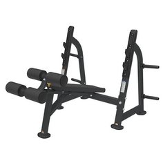 Скамья со стойкой Bronze Gym BR-1013 с отрицательным наклоном