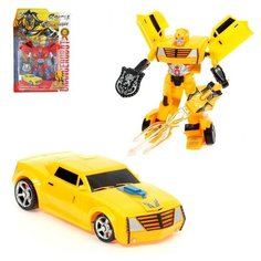 SHUNQIRUN Робот «Автобот», трансформируется, цвета микс