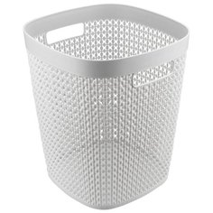 Корзина для бумаг пирула 10 л смоки Idea (М Пластика)